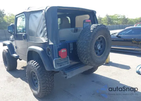 2005 Jeep Wrangler Sport from USA, damaged, VIN 1J4FA49S45P304797